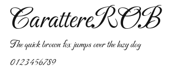 CarattereROB Preview