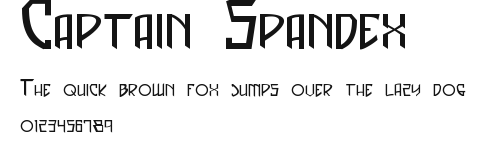 Captain Spandex Preview