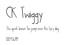 CK Twiggy Preview