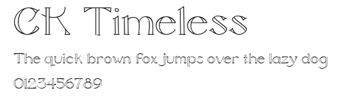 CK Timeless Preview