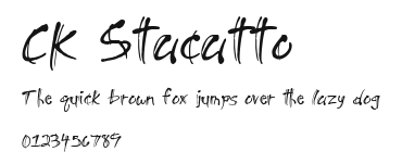 CK Stacatto Preview