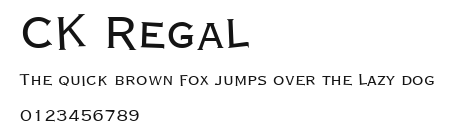 CK Regal Preview