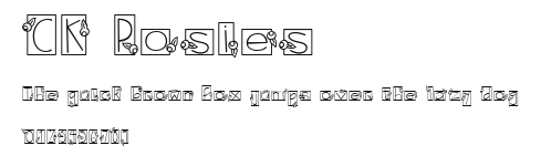 CK Posies Preview