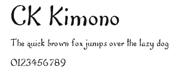 CK Kimono Preview