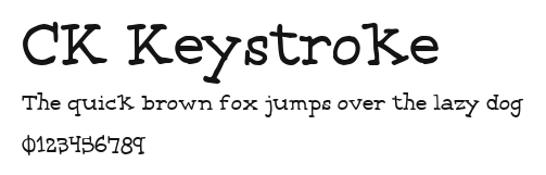 CK Keystroke Preview