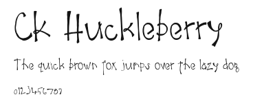 CK Huckleberry Preview