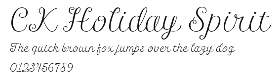 CK Holiday Spirit Preview