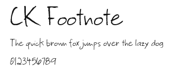 CK Footnote Preview