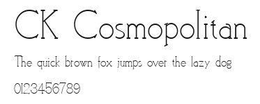 CK Cosmopolitan Preview