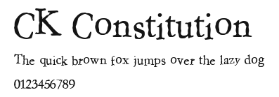 CK Constitution Preview