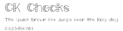 CK Checks Preview
