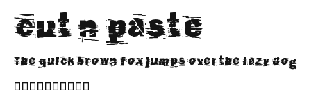 cut n paste Preview