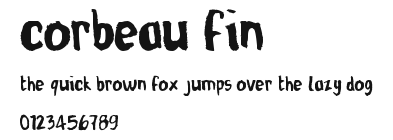 corbeau fin Preview
