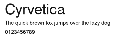Cyrvetica Preview
