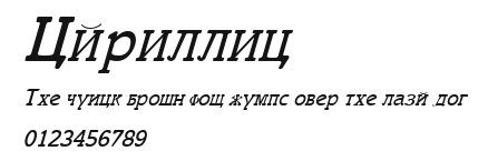 Cyrillic Preview