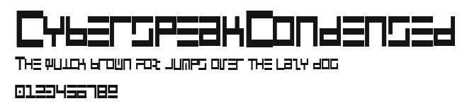 CyberspeakCondensed Preview