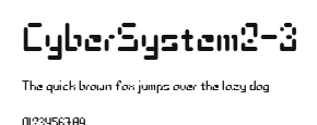 CyberSystem2-3 Preview