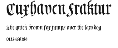 CuxhavenFraktur Preview