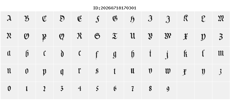 Character Map