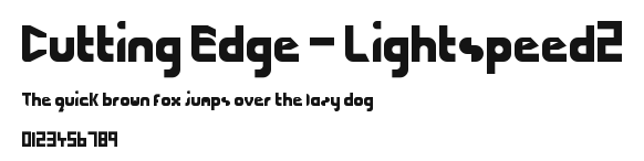 Cutting Edge - Lightspeed2 Preview