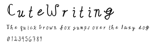CuteWriting Preview