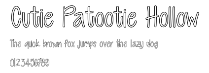 Cutie Patootie Hollow Preview