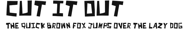 Cut It Out Preview