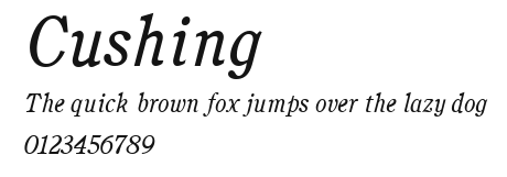 Cushing Preview