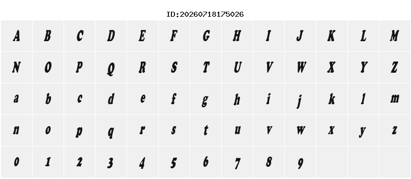 Character Map