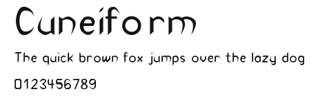Cuneiform Preview