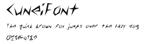 CuneiFont Preview