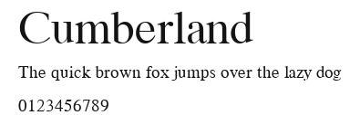 Cumberland Preview
