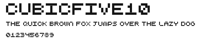 CubicFive10 Preview
