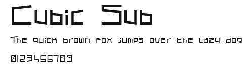 Cubic Sub Preview