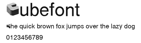 Cubefont Preview