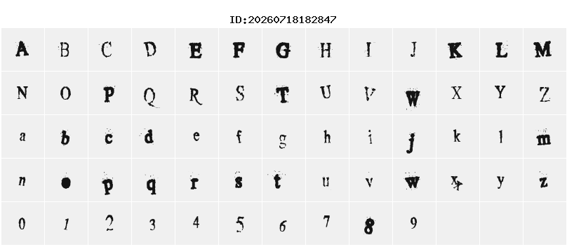 Character Map