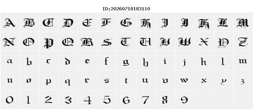 Character Map