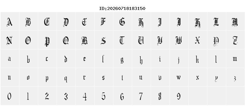Character Map