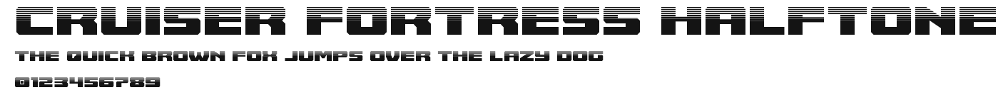 Cruiser Fortress Halftone Preview
