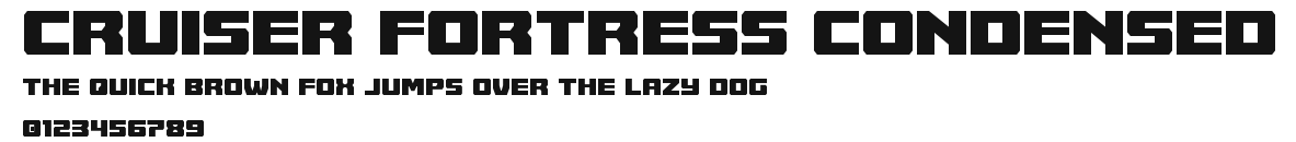 Cruiser Fortress Condensed Preview