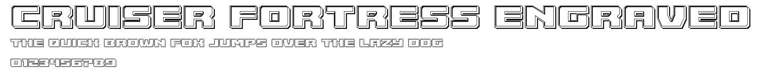 Cruiser Fortress Engraved Preview