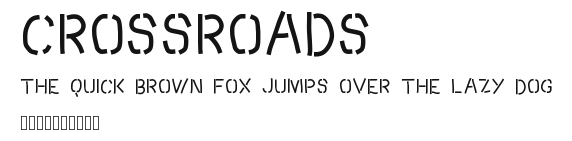 Crossroads Preview