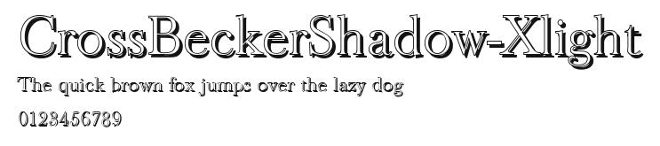 CrossBeckerShadow-Xlight Preview