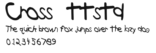 Cross ttstd Preview