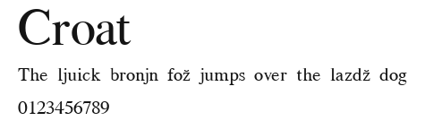 Croat Preview