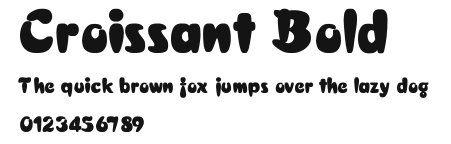 Croissant Bold Preview