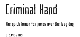 Criminal Hand Preview