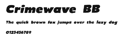 Crimewave BB Preview