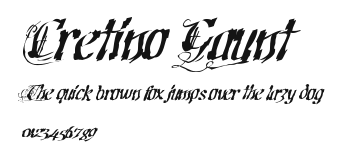 Cretino Gaunt Preview