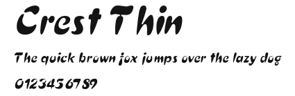 Crest Thin Preview